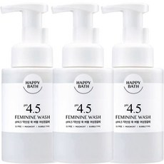 해피바스 PH4.5 약산성 쑥 버블 여성청결제, 250ml, 3개