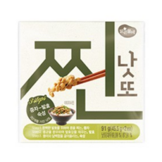 맑은물에 찐낫또, 1개, 91g