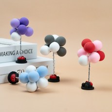 풍선 차량 대시보드용 인형 장식, 블루