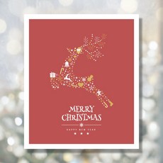 108 STUDIO 2026 새해 신년 병오년 설날 현수막, HC-01-christmas, 1개