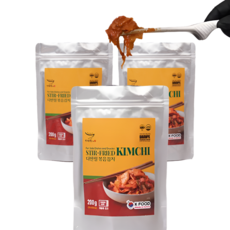 다반필 돼지고기 볶음김치 도시락 반찬 안주거리, 4세트, 600g