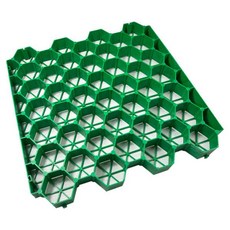잔디블록 야외 바닥 풀밭 조경 조립식 주차장 인조잔디, 1개, 50 x 50x5cm 평면 표준형