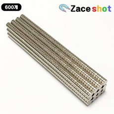 ND 지름 5mm x 두께 2mm 네오디움 원형자석 [제이스샷], D5*2T, 600개