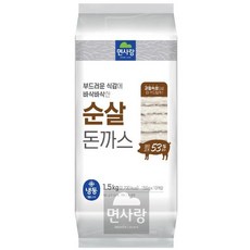 면사랑 순살돈까스, 1개, 1.5kg