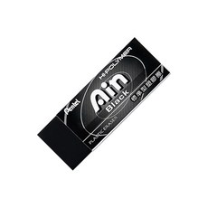 Pentel 標準型塑膠擦 Ain Black 橡皮擦, 黑色, 48個, ZEAH06AT(小)黑