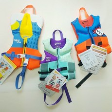 하이퍼라이트 영유아용 구명조끼 인펀트 베이비 유아용, 블루오렌지, 1개