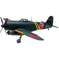 11933254 프라모델 헬리콥터 비행기 모형 항공기 미니어처 헬기 전투기 청도 문화 교재사 AOSHIMA 1/72 시리즈 No.9 시덴 21형 N1K2-J 성형 색상