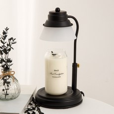 캔들백화점 국내산 타이머 캔들워머+실내 공기정화 호흡기에 도움을 주는 리얼 유칼립투스 아로마 캔들, 리얼 유칼립투스460g+매직 타이머 블랙, 1개, 460g, 매직타이머블랙+유칼립투스