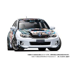 【616toys】AOSHIMA (不挑盒況)1/24 痛車 2《LLSS》硬皮鯊 WRX STI '10 GRB, 1個