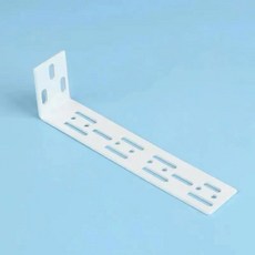 전자 커튼 벽걸이 브래킷 하드웨어 액세서리 싱글 더블 마운트 레일 트랙 폴 측면 거치대, 롱 타입 1개