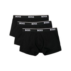 보스 로고 웨이스트밴드 복서 브리프 3팩 세트