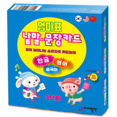 아이발견 최신판 필수단어 세이펜 호환 엄마표 낱말 문장카드, 1개, 3단계