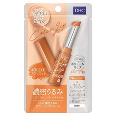 DHC 리치 모이스트 컬러 립 크림, 1.5g, 1개, 아프리콧