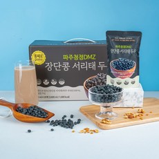 파주청정DMZ 파주장단콩 서리태두유, 20개, 190ml
