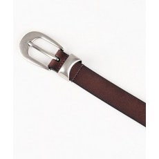 매장정품BUTTON SEOUL 버튼서울 BUTTON 라운드 버클 웨스턴 레더 벨트 (소가죽브라운) BELT2 1795964