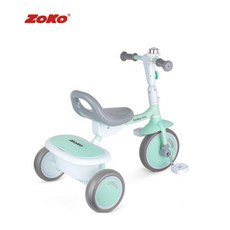 조코 폴딩 미니 유아동 세발자전거, 민트, 1개