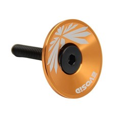 로드 바이크 스템 헤드셋 캡 커버 자전거 포크 튜브 사이클링, 1개, 3. 오렌지