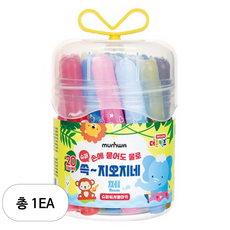 문화연필 더존키즈 쓱 지오지네 슈퍼워셔블 마카 20종 세트, 20색, 1세트