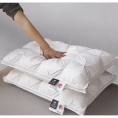 올림아이 편안한 호텔식 푹신 경추베개 화이트, 1개