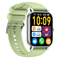 Donerton P66 통화가능 스마트워치 46.99mm 한글판 운동시계, 블루투스, 4.699cm, 녹색