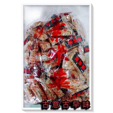 古意古早味 海苔燒烤素米果 純素 3000公克/包 懷舊零食, 1個