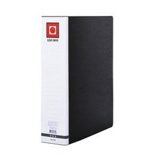 連勤 精裝三孔有耳2吋圓型夾/LC-770, 黑色, 1個