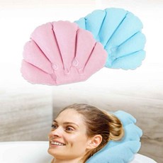 머리 자세 조개 받침대 PVC 핑크 블루 11946EA 1(EA)