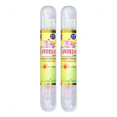 소아21 코끼리 뺑코 골드 유아용 콧물흡입기, 2개