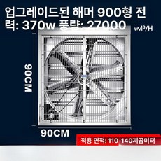 양계장 덕트 팬 대형 배기팬 배풍기 환기 창고