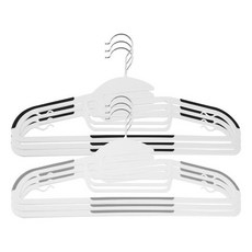 논슬립 미끄럼 방지 홈 파워 옷걸이 3P (색상랜덤)+커머스연구소Shop, 빠른배송