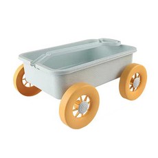 兒童沙灘玩具套裝 玩沙工具 挖沙玩具 多件組 安全無毒, 麥稈手推車, 100g, 1個