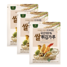 농협식품 쌀튀김가루, 3개, 450g