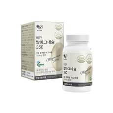 비건 쌀 유래 고함량 마그네슘 에너지 생성 신경 근육기능 유지 90정, 1개