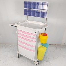 병원 트롤리 운반 카트 장비 드레싱 서빙카 웨건, D