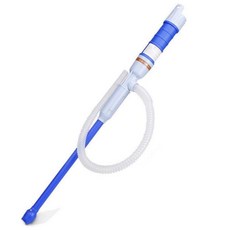 電動抽油器 電動抽油管 換水器抽油泵 自動抽油器電池 魚缸換水器 抽水泵 電動虹吸管 加油槍, 1個