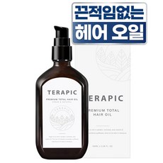 테라픽 프리미엄 토탈 헤어오일, 100ml, 4개