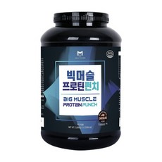 빅머슬 프로틴펀치 3kg 단백질 보충제 / 쉐이커 증정, 1개