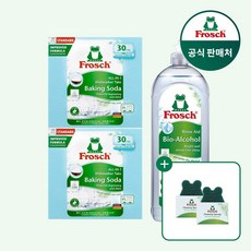 프로쉬 식기세척기세제 30개입 2개+식기세척기 린스 750ml (수세미 2개 증정), 식세기 그린레몬 30개입 2개+식세기 린스 750ml(, 11g