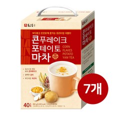 담터 콘푸레이크 포테이토 마차, 22g, 40개입, 7개