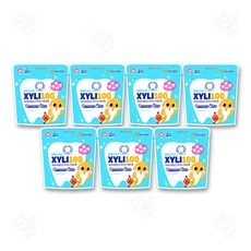 해호 아기상어 자일리100 핀란드100% 자일리톨캔디, 40g, 7개