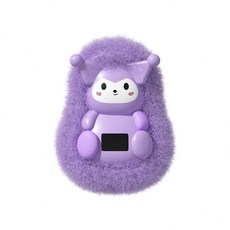 2024新款卡通暖手寶 USB充電便攜式毛絨手持大容量暖手神器暖寶寶, N28紫色小鷗