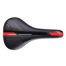 自行車座鞍 黑色 紅色 流線型, 如圖所示, 1個