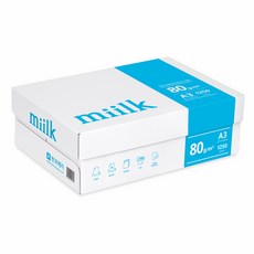 miilk 한국제지 복사용지, A3, 1250매