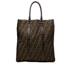 펜디 중고 2010-2026 주카 캔버스 버티컬 토트 백