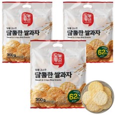 오늘좋은 달콤한 쌀과자 300g, 3개
