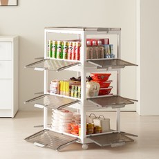 하비비 수납 정리함 접이식 오픈형 리빙박스 대형 폴딩박스 3단, white, 1개