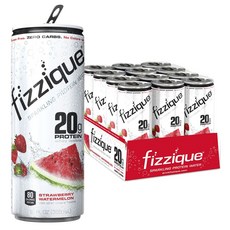 fizzique 起泡蛋白水草莓西瓜, 355毫升