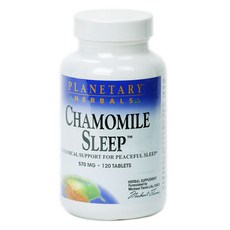 PLANETARY HERBALS 洋甘菊睡眠 570 毫克片劑, 120顆, 1罐