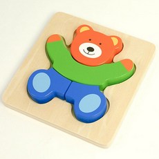 VIGA 베이비 퍼즐 곰돌이 조각맞추기 퍼즐교육