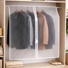 반투명 의류커버 방수 옷덮개 행거 60x120cm